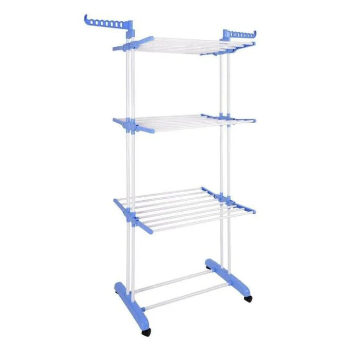 Uscator Vertical pentru Rufe Haine Mobil At Performance, si Pliabil pentru Spatii Mici, Suport Umerase